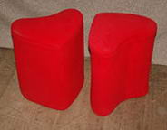 Custom Upholstery Cushions and Foot Stools